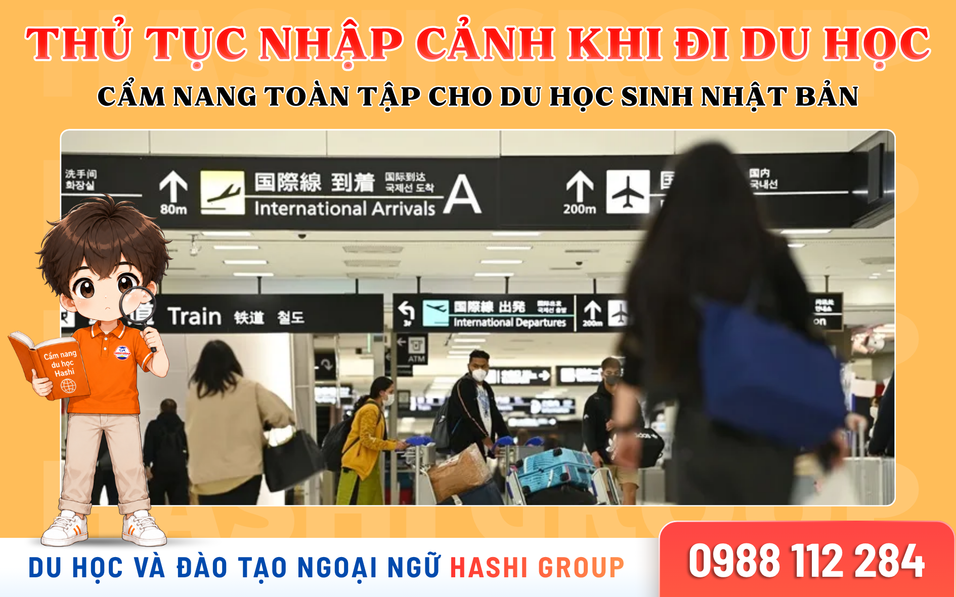 Thủ Tục Nhập Cảnh Khi Đi Du Học Nhật Bản 2026